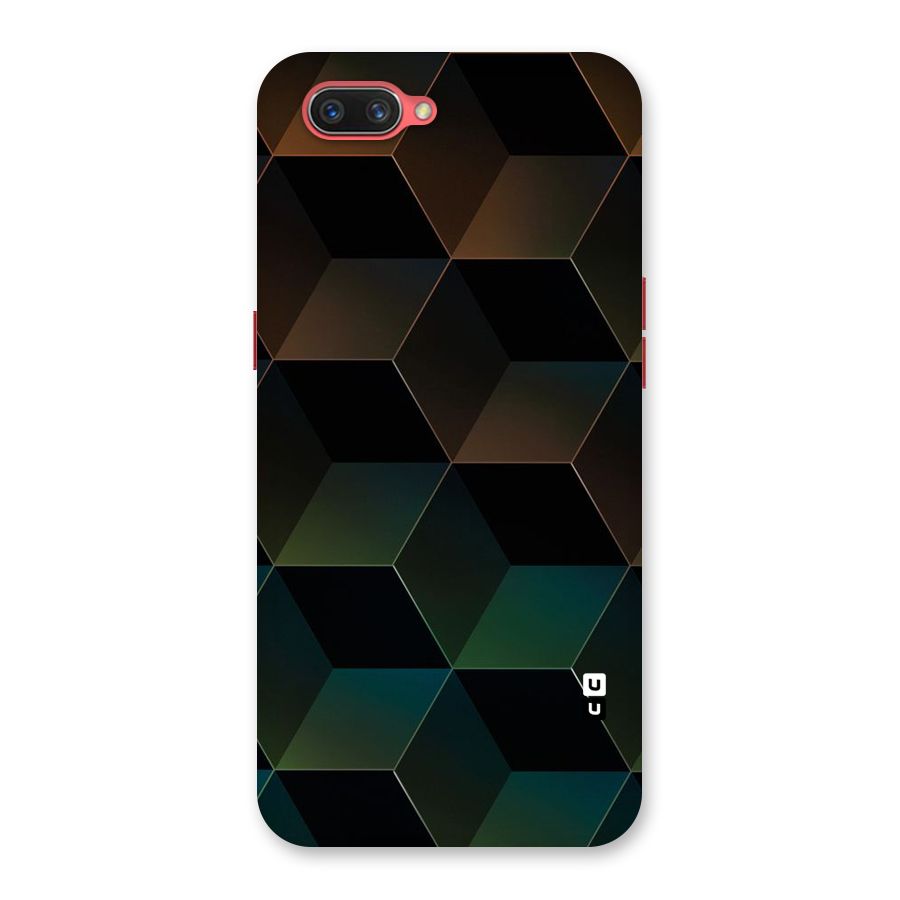 Hexagonal Design Back Case for Oppo A3s