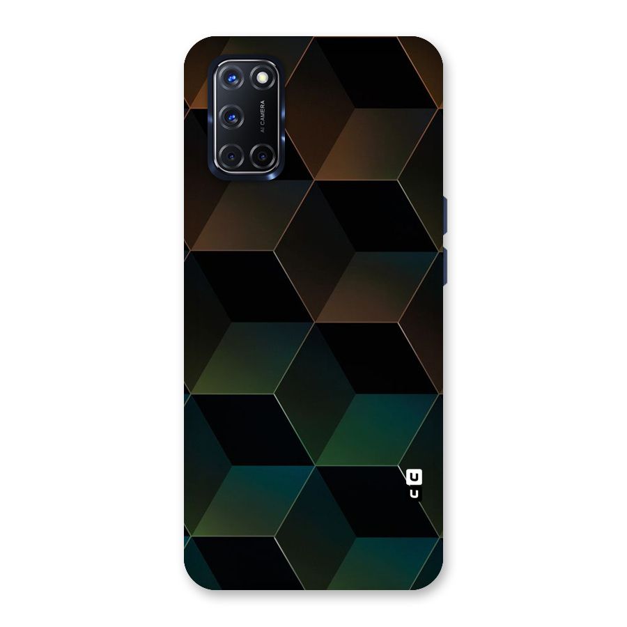 Hexagonal Design Back Case for Oppo A52