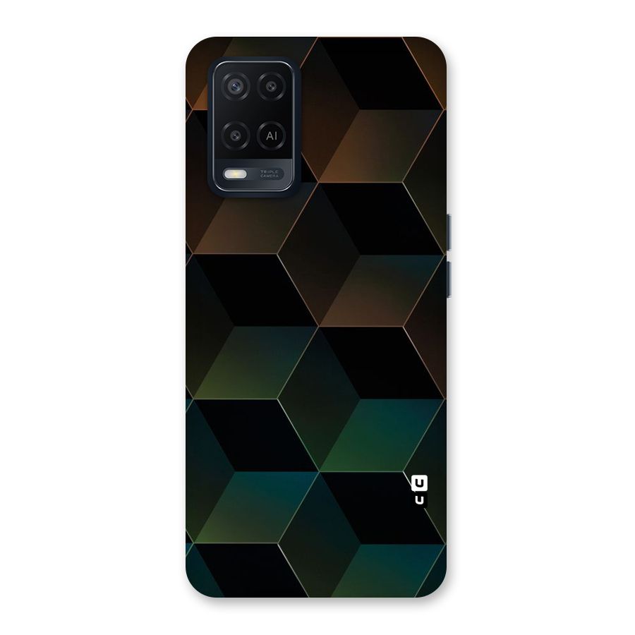Hexagonal Design Back Case for Oppo A54