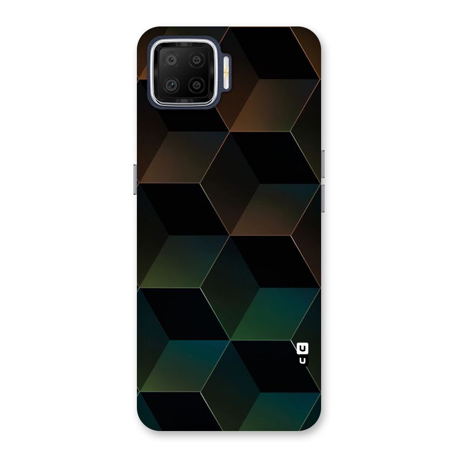 Hexagonal Design Back Case for Oppo F17