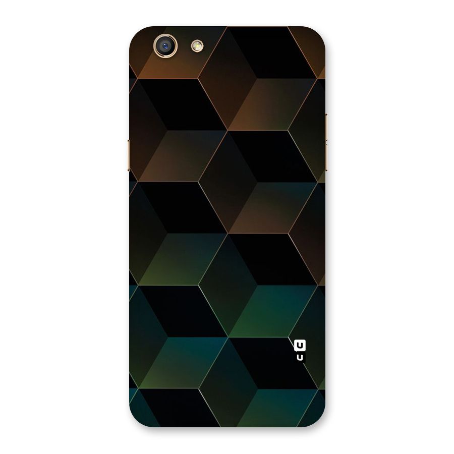 Hexagonal Design Back Case for Oppo F3