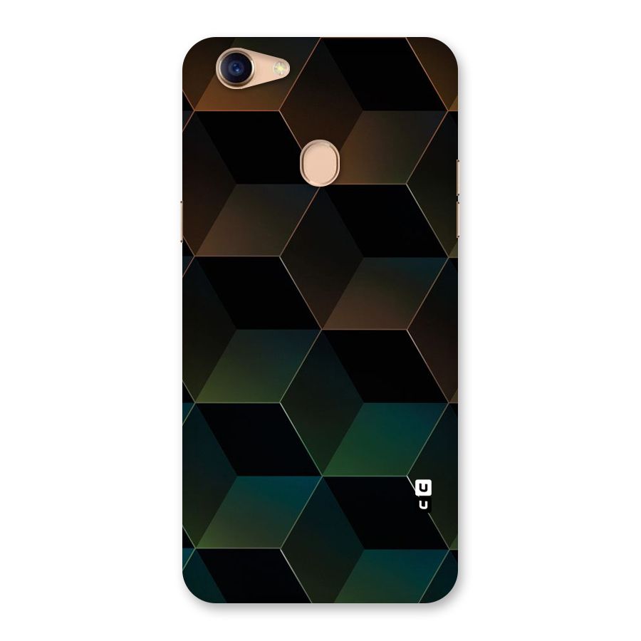 Hexagonal Design Back Case for Oppo F5