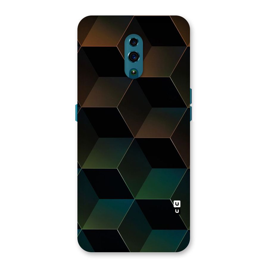 Hexagonal Design Back Case for Oppo Reno