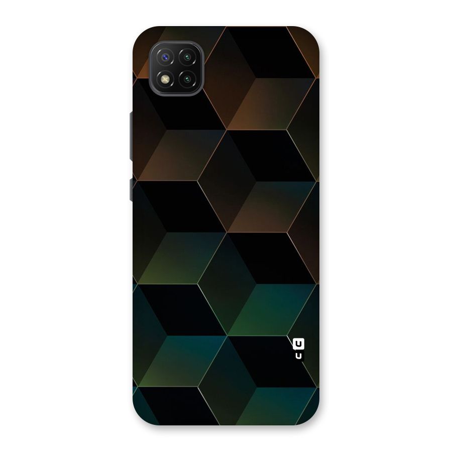 Hexagonal Design Back Case for Poco C3