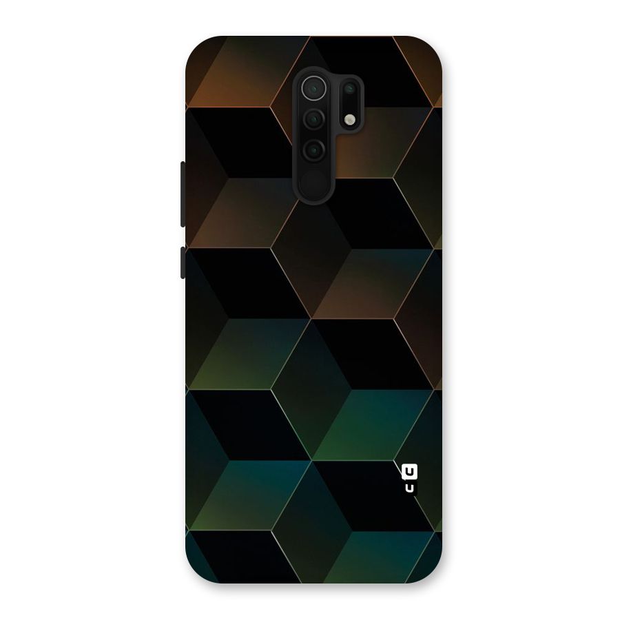 Hexagonal Design Back Case for Poco M2