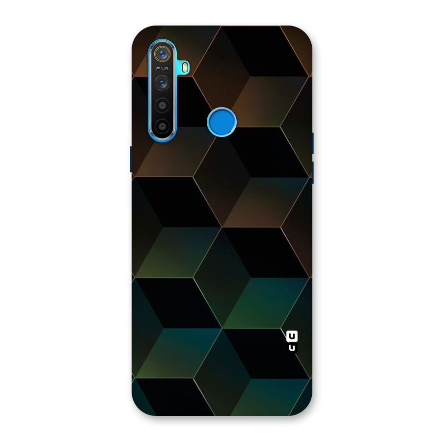 Hexagonal Design Back Case for Realme 5