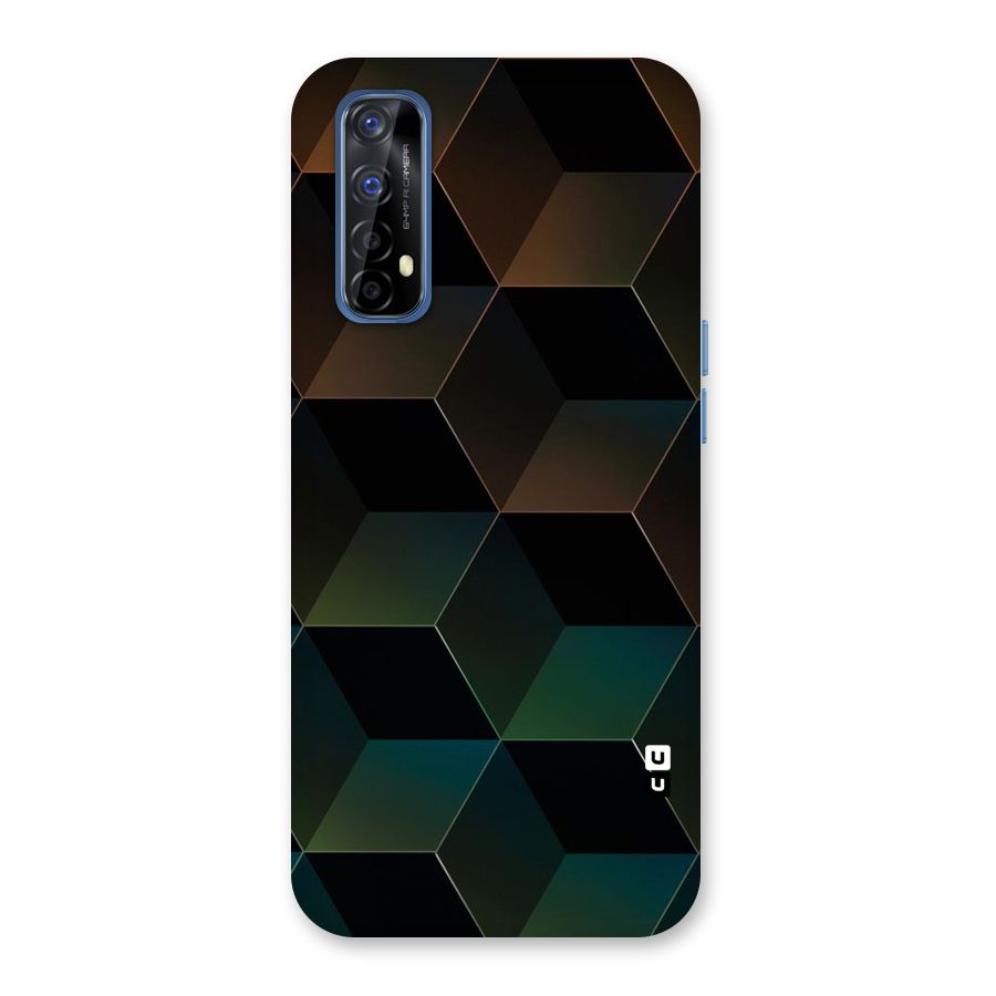 Hexagonal Design Back Case for Realme 7