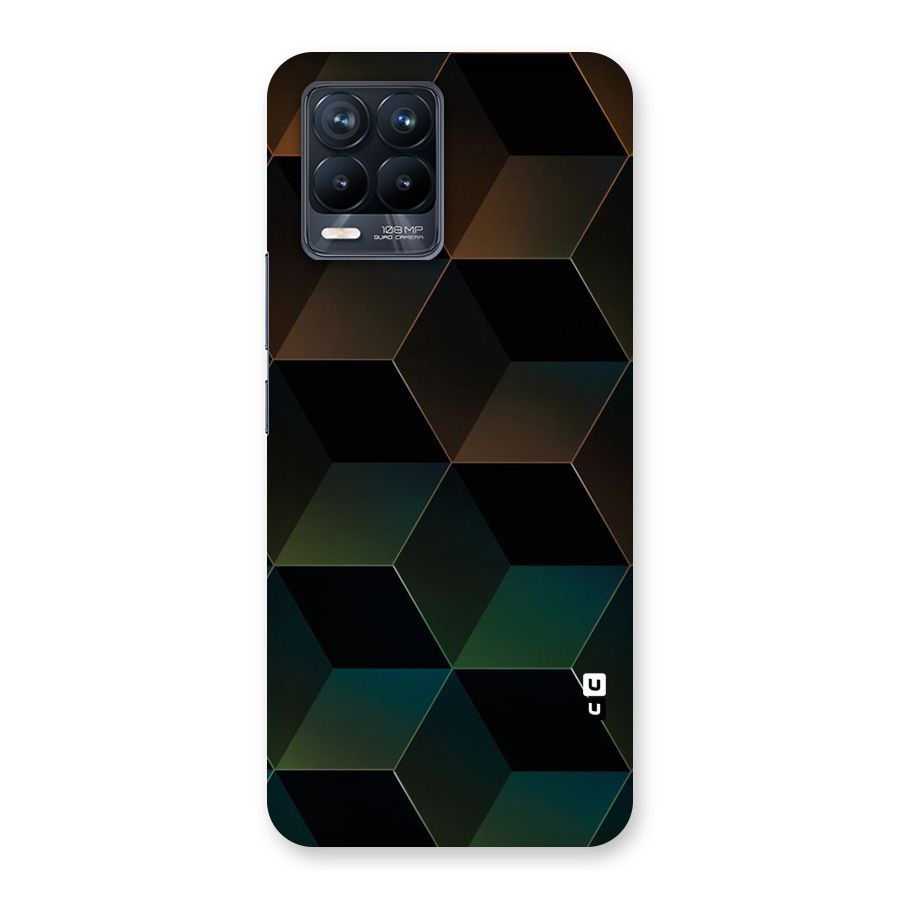 Hexagonal Design Back Case for Realme 8 Pro