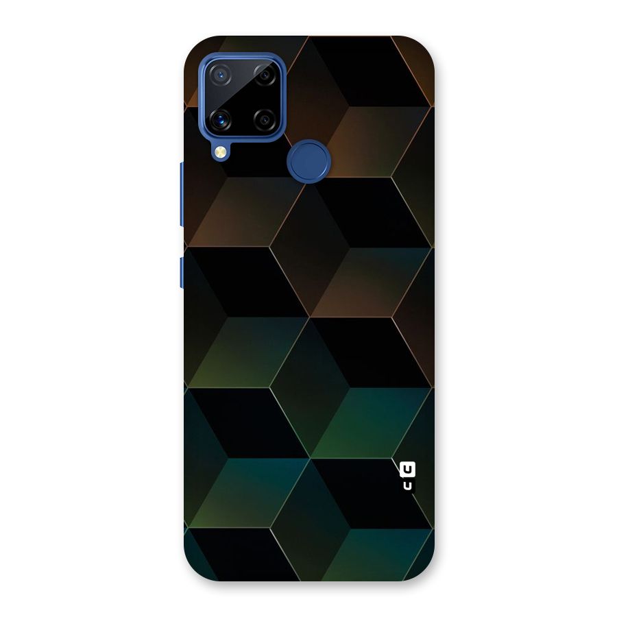 Hexagonal Design Back Case for Realme C15