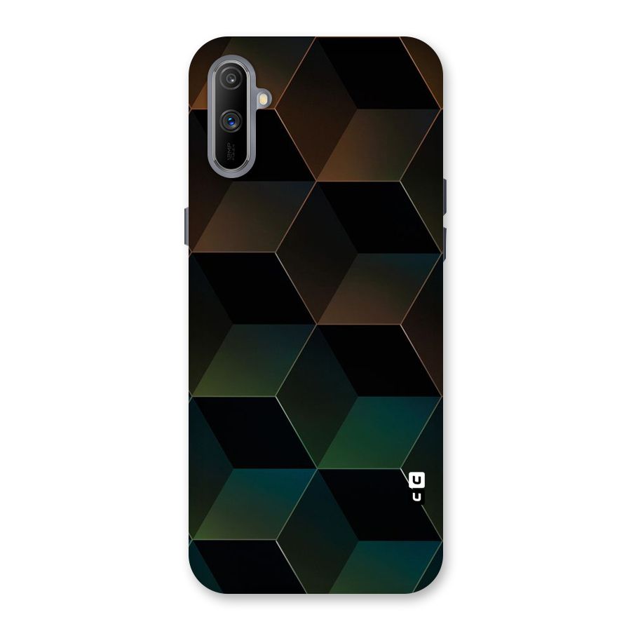 Hexagonal Design Back Case for Realme C3