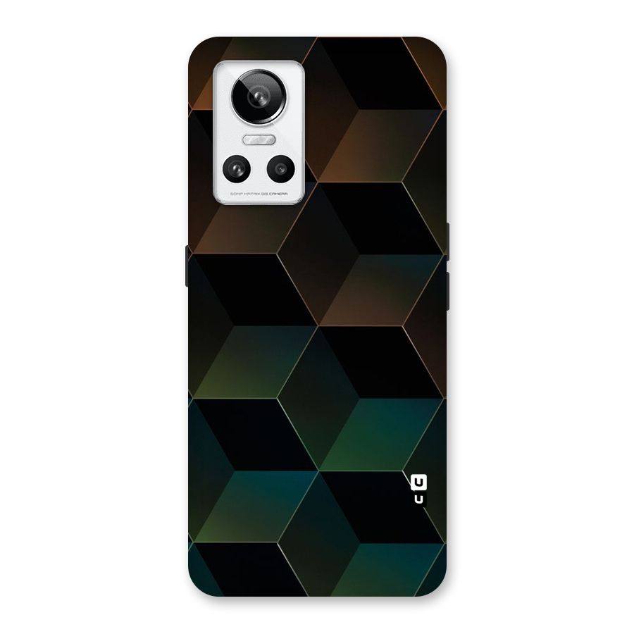 Hexagonal Design Back Case for Realme GT Neo 3