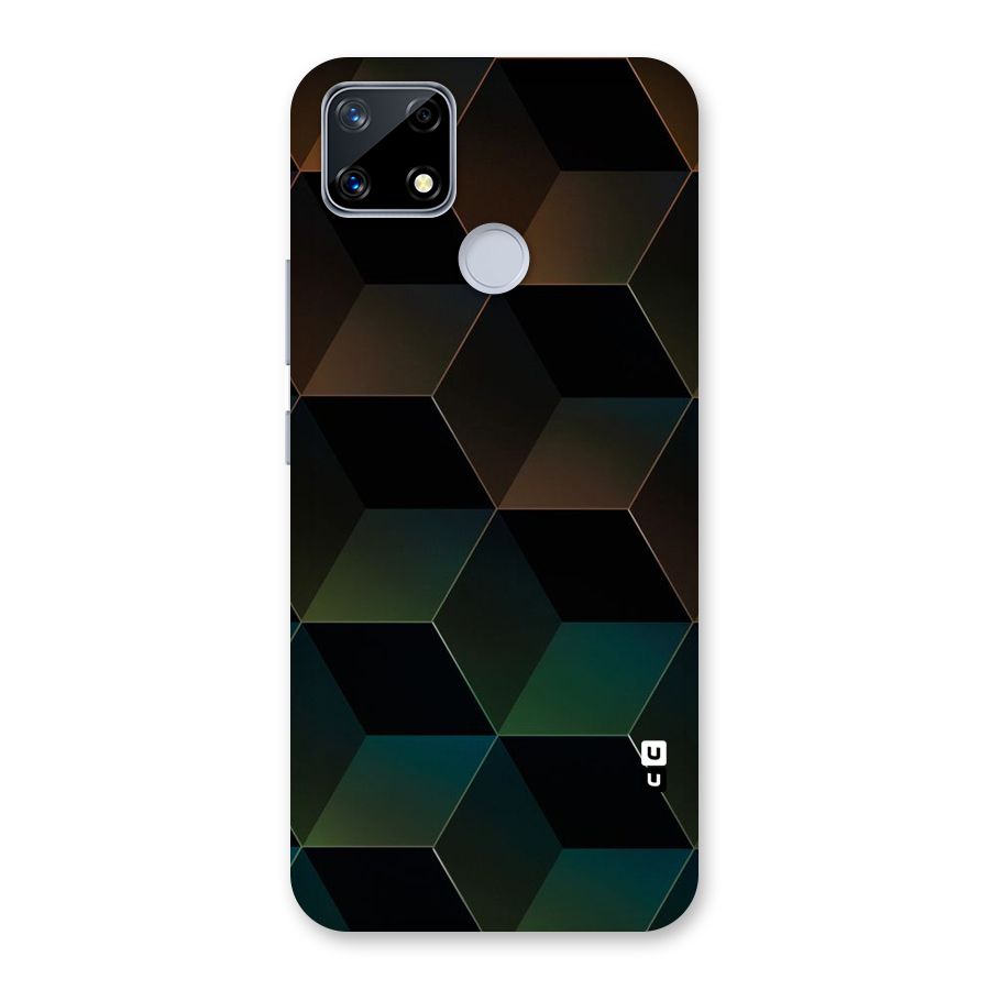 Hexagonal Design Back Case for Realme Narzo 20