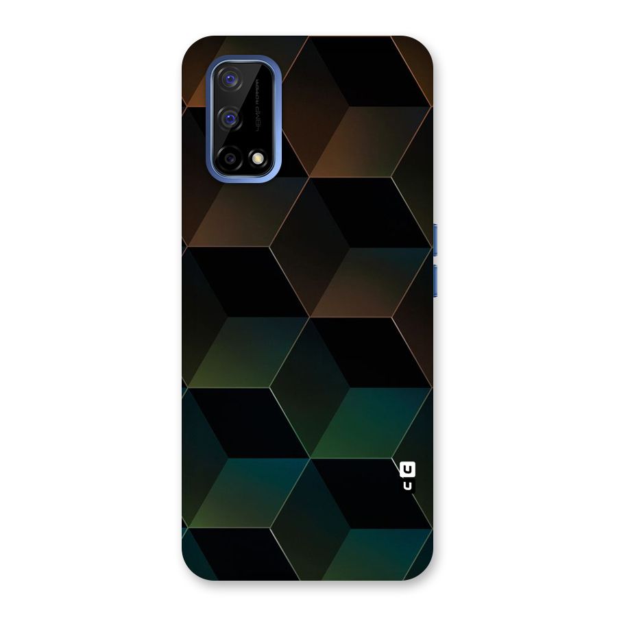 Hexagonal Design Back Case for Realme Narzo 30 Pro