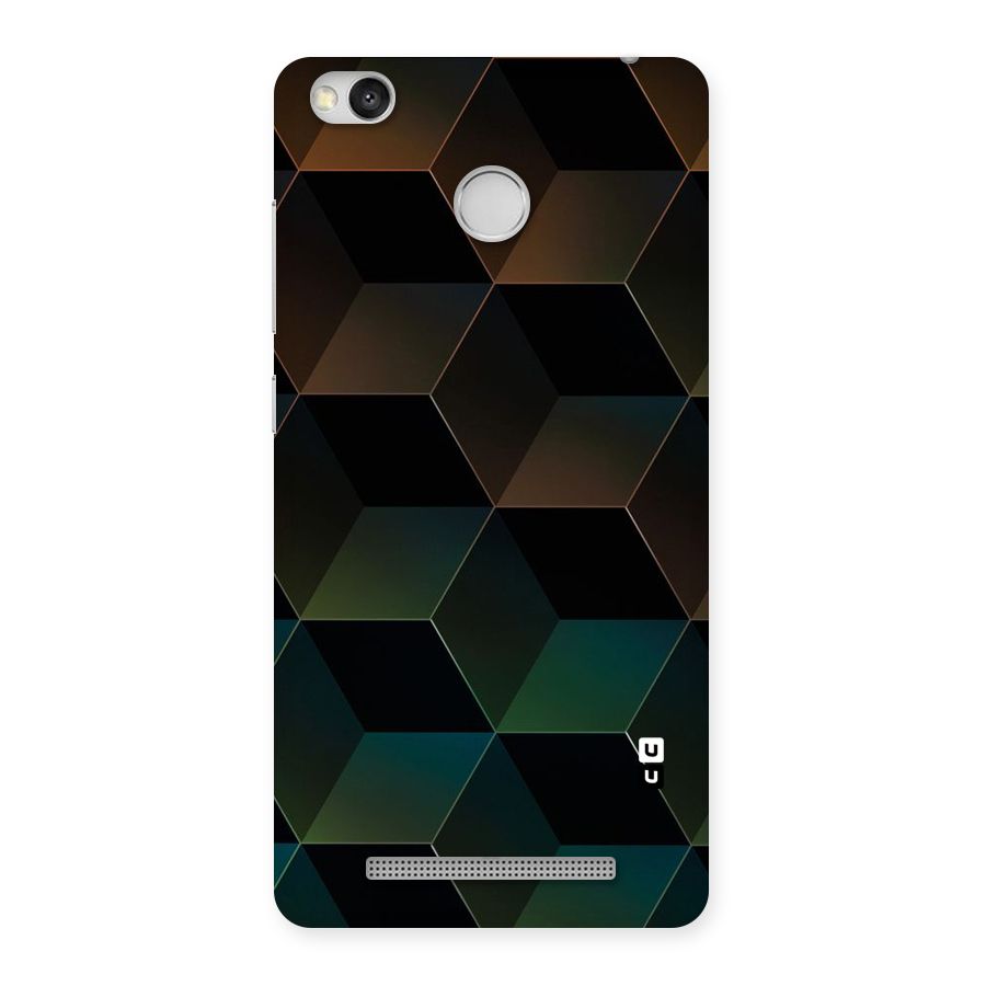 Hexagonal Design Back Case for Redmi 3S Prime