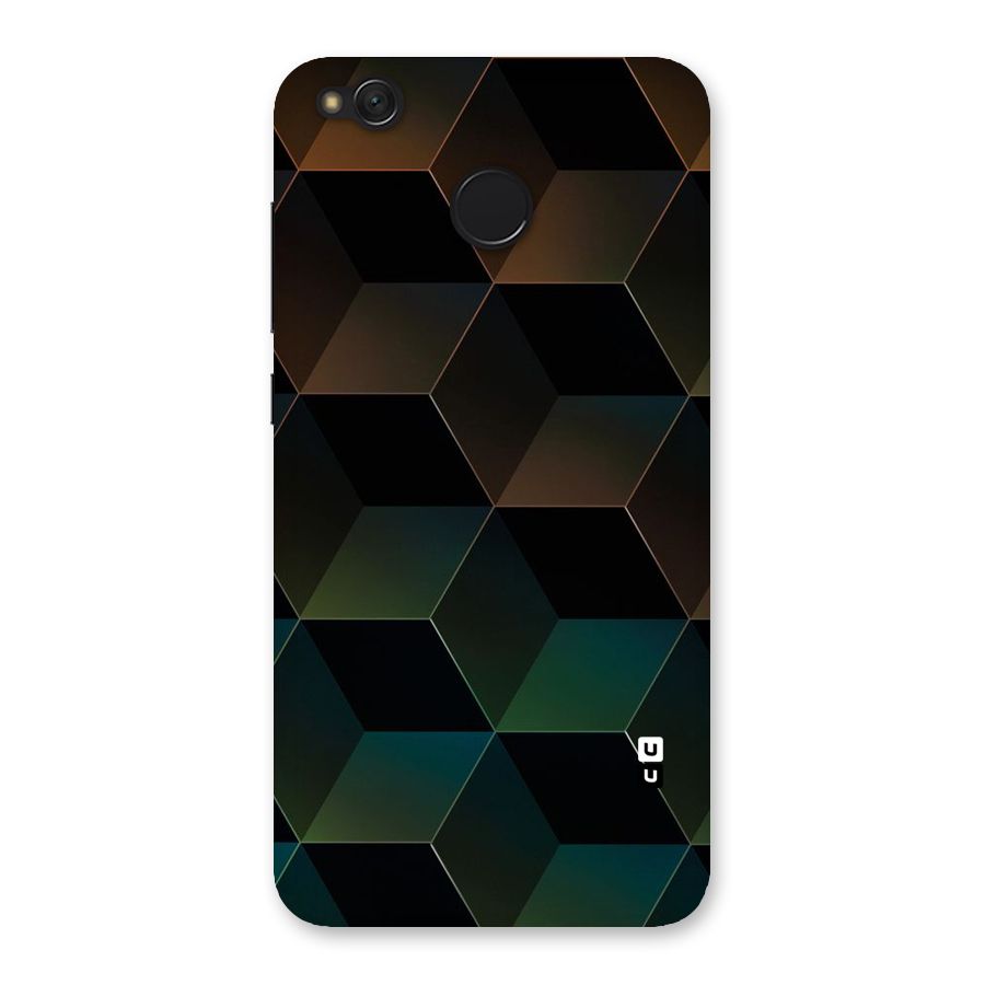 Hexagonal Design Back Case for Redmi 4