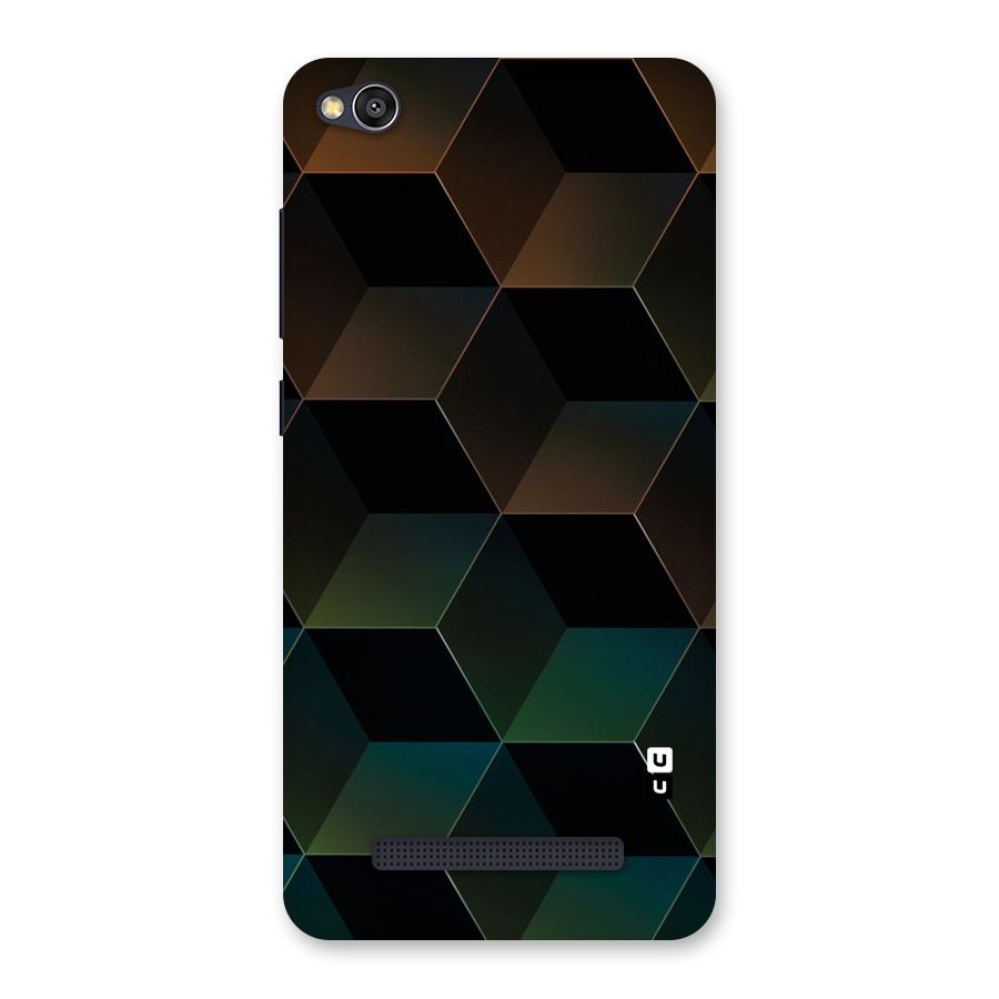 Hexagonal Design Back Case for Redmi 4A