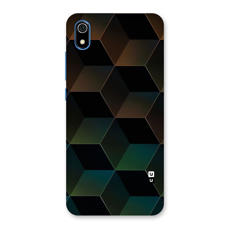 Hexagonal Design Back Case for Redmi 7A