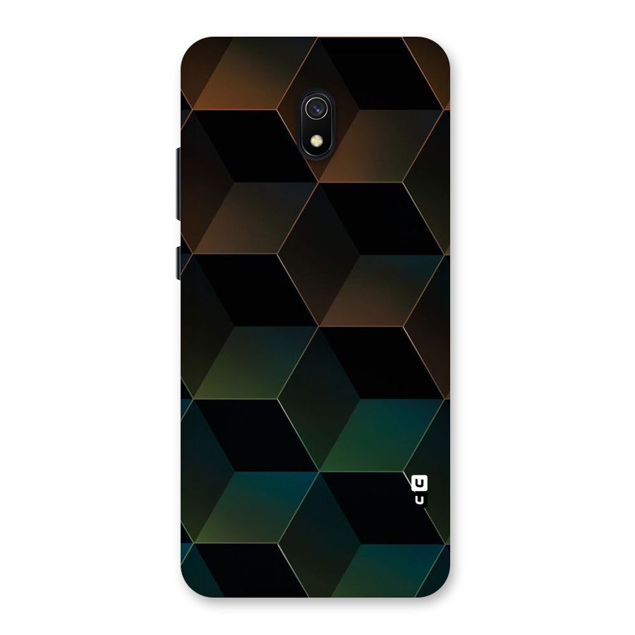 Hexagonal Design Back Case for Redmi 8A