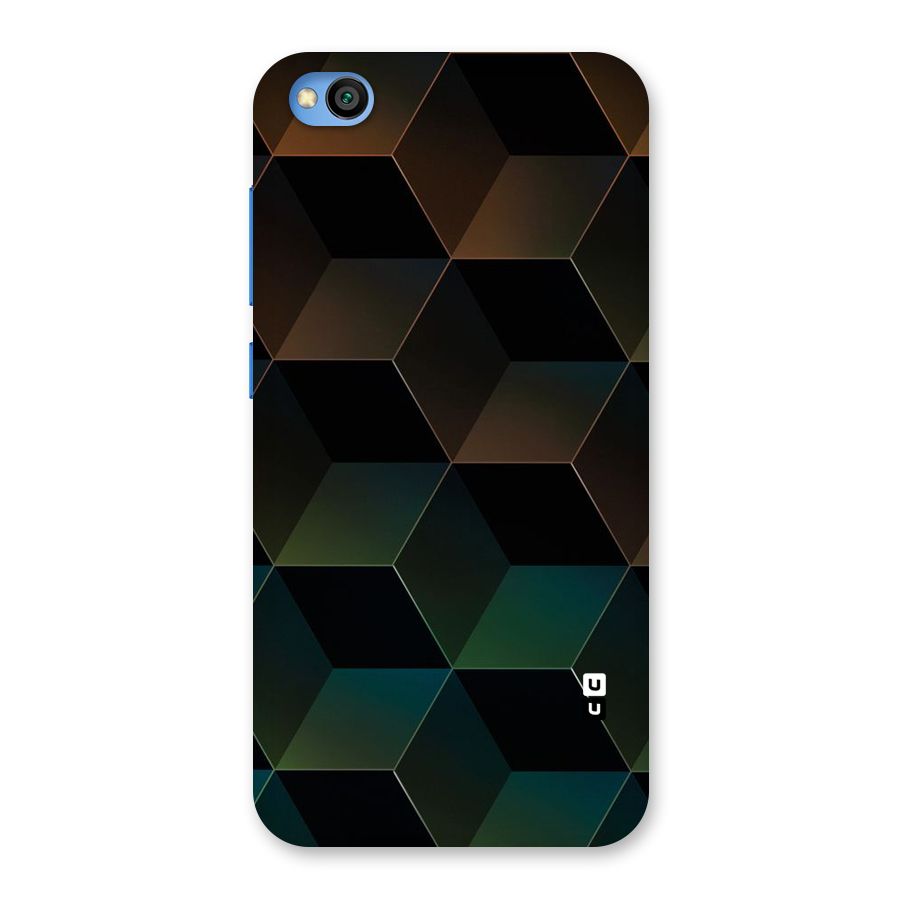 Hexagonal Design Back Case for Redmi Go