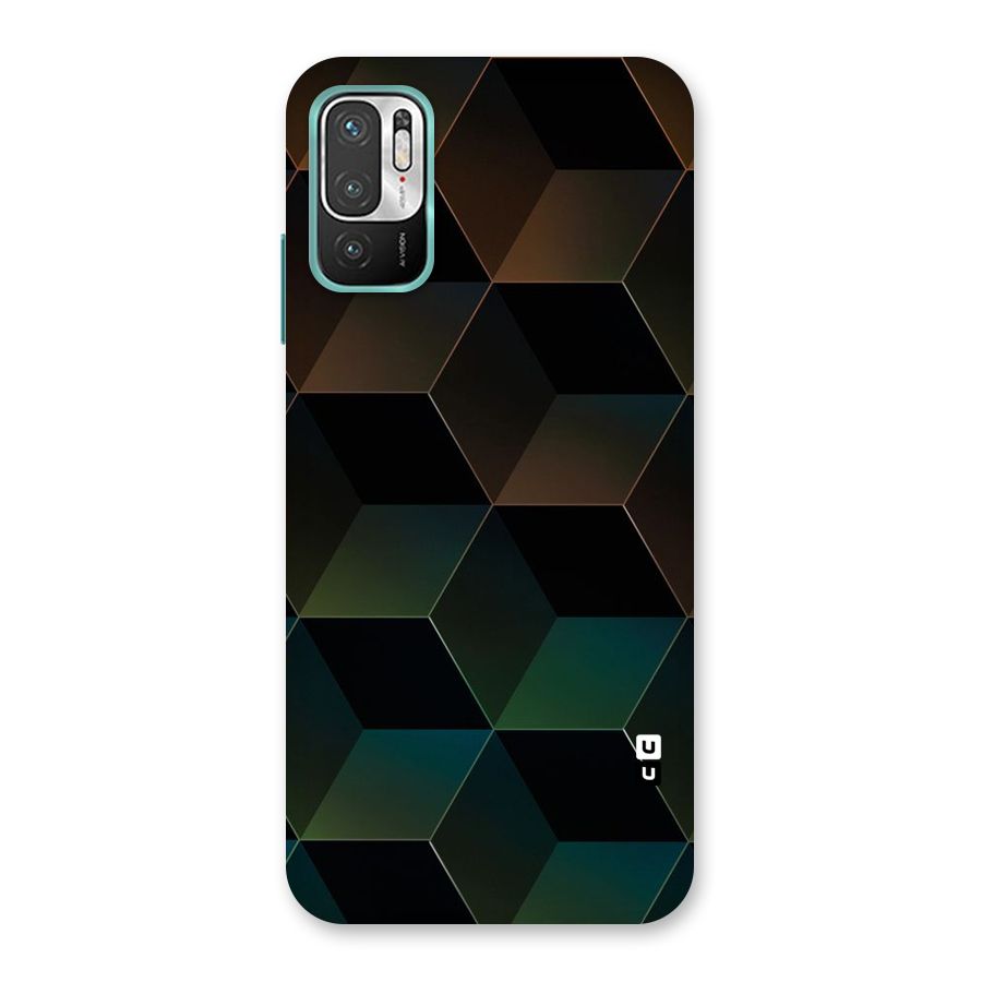 Hexagonal Design Back Case for Redmi Note 10T 5G