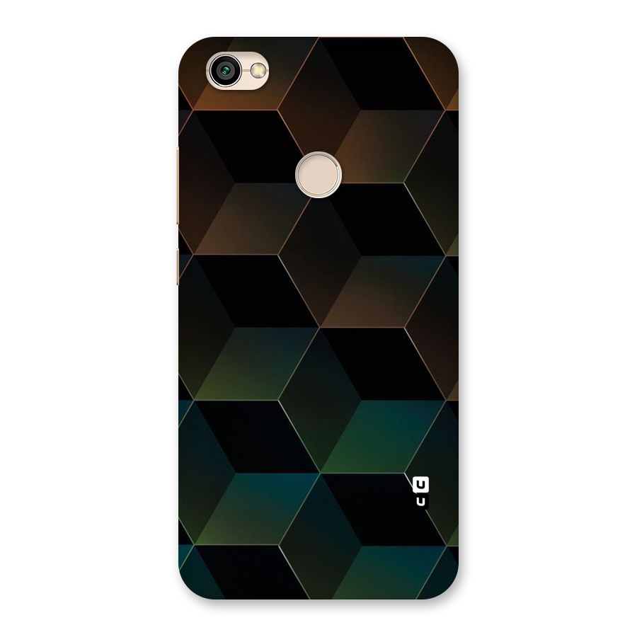 Hexagonal Design Back Case for Redmi Y1 2017