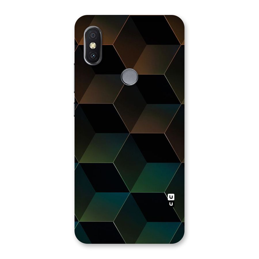 Hexagonal Design Back Case for Redmi Y2