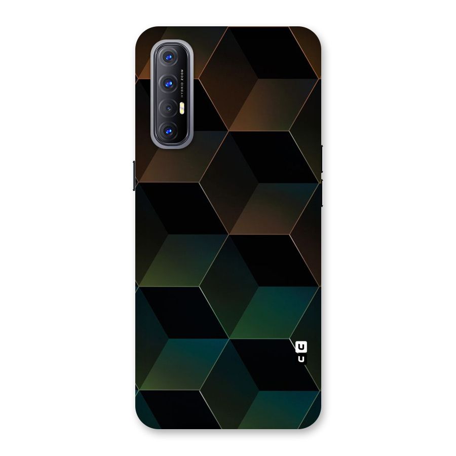 Hexagonal Design Back Case for Reno3 Pro