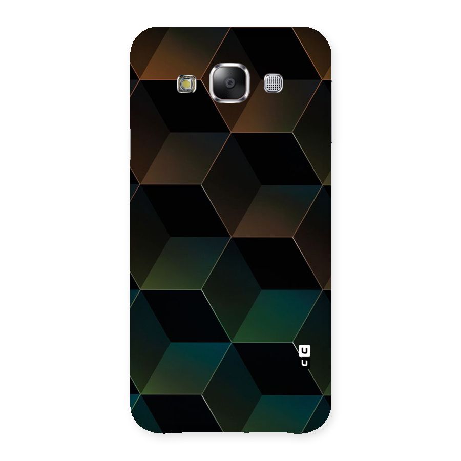Hexagonal Design Back Case for Samsung Galaxy E5