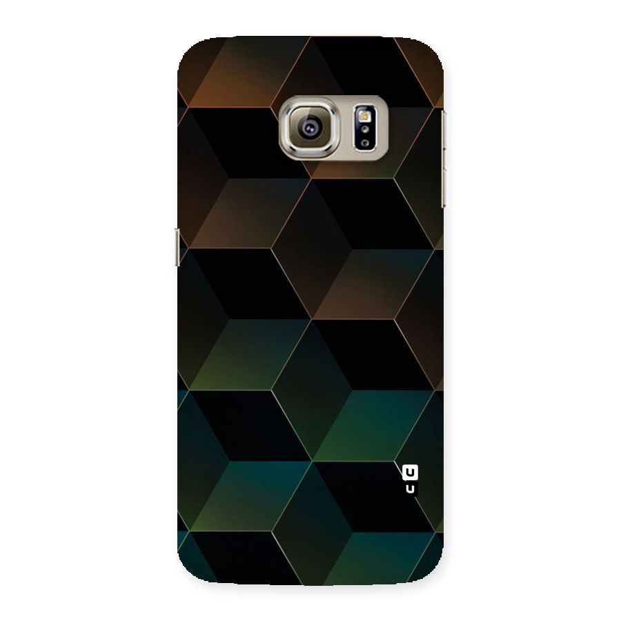 Hexagonal Design Back Case for Samsung Galaxy S6 Edge