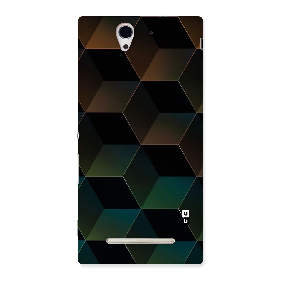 Hexagonal Design Back Case for Sony Xperia C3