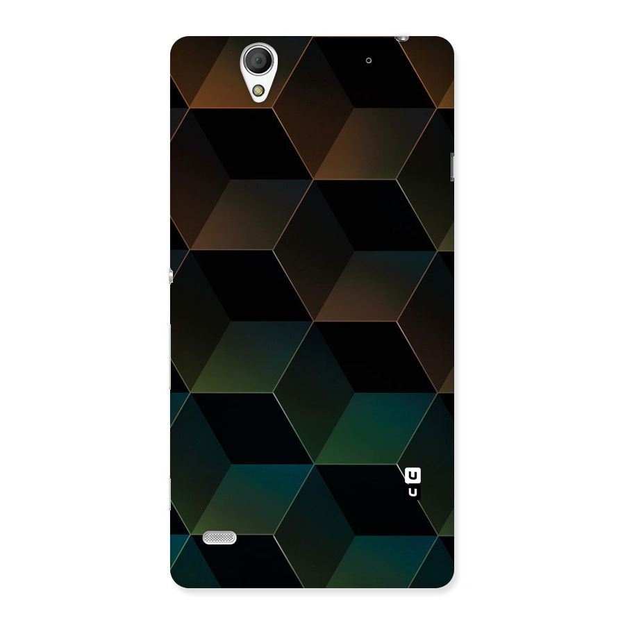 Hexagonal Design Back Case for Sony Xperia C4