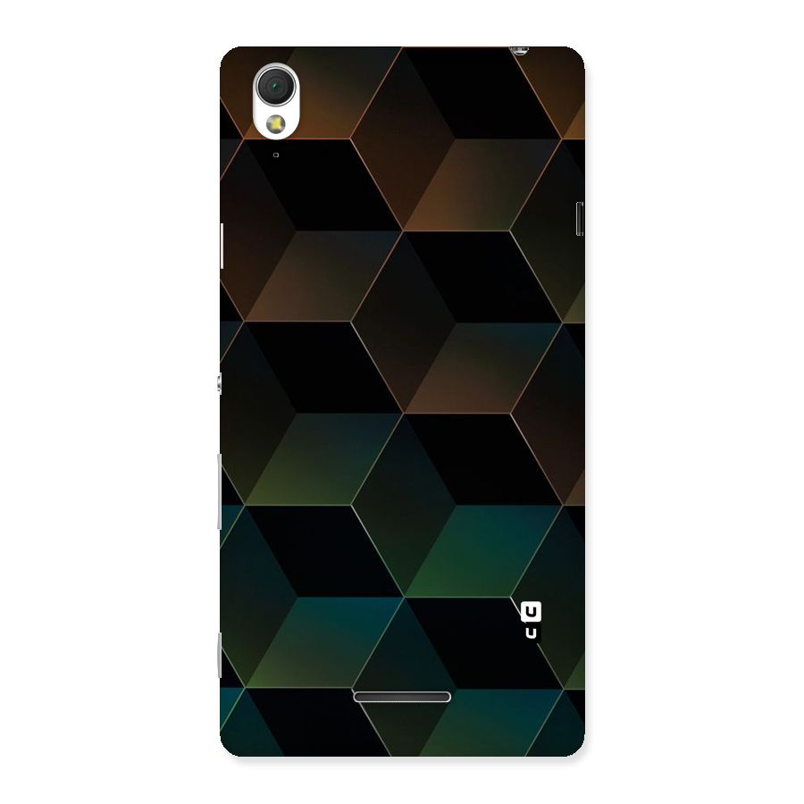 Hexagonal Design Back Case for Sony Xperia T3