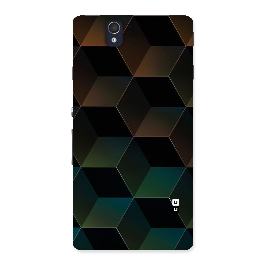 Hexagonal Design Back Case for Sony Xperia Z