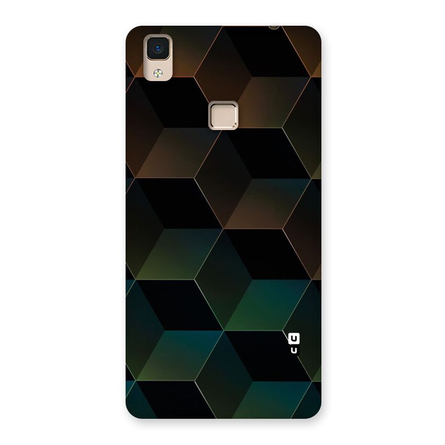 Hexagonal Design Back Case for V3 Max