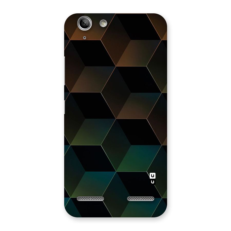Hexagonal Design Back Case for Vibe K5 Plus