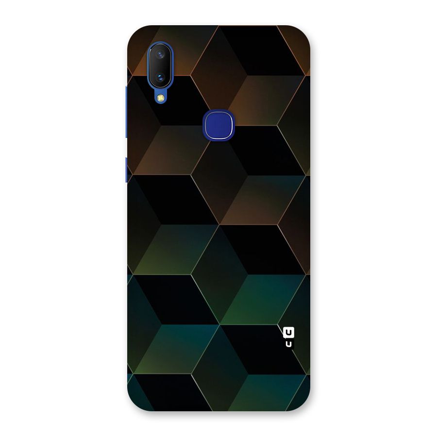 Hexagonal Design Back Case for Vivo V11