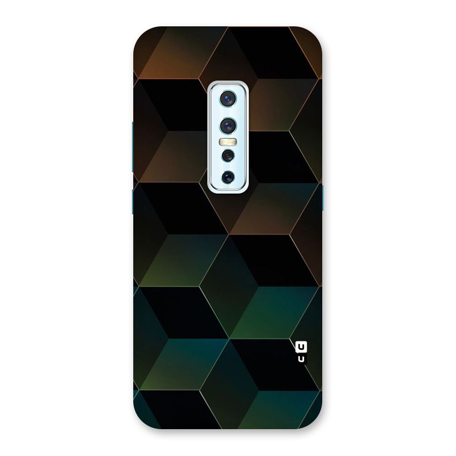 Hexagonal Design Back Case for Vivo V17 Pro