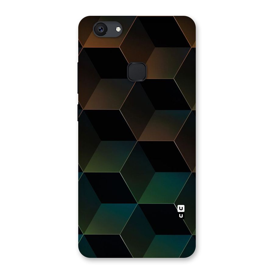 Hexagonal Design Back Case for Vivo V7 Plus