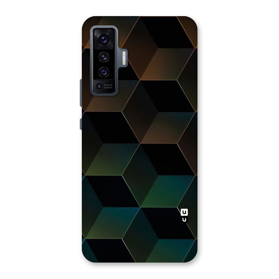 Hexagonal Design Back Case for Vivo X50