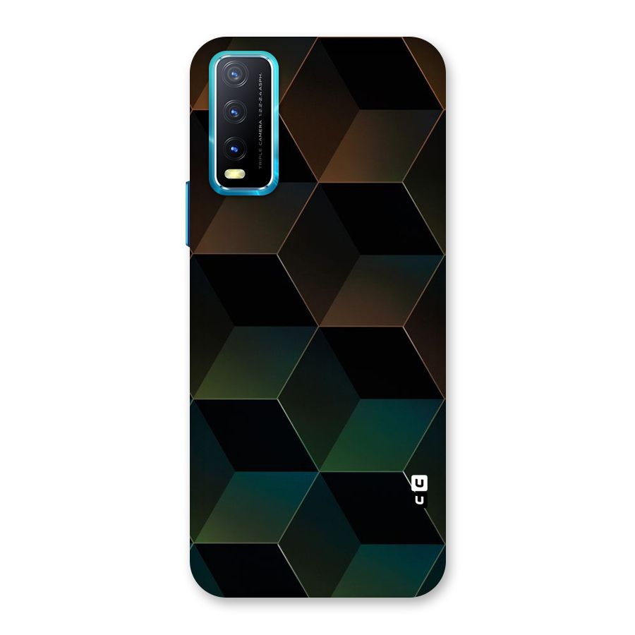 Hexagonal Design Back Case for Vivo Y20A
