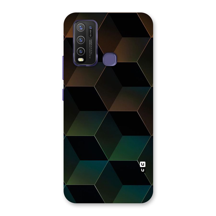 Hexagonal Design Back Case for Vivo Y30