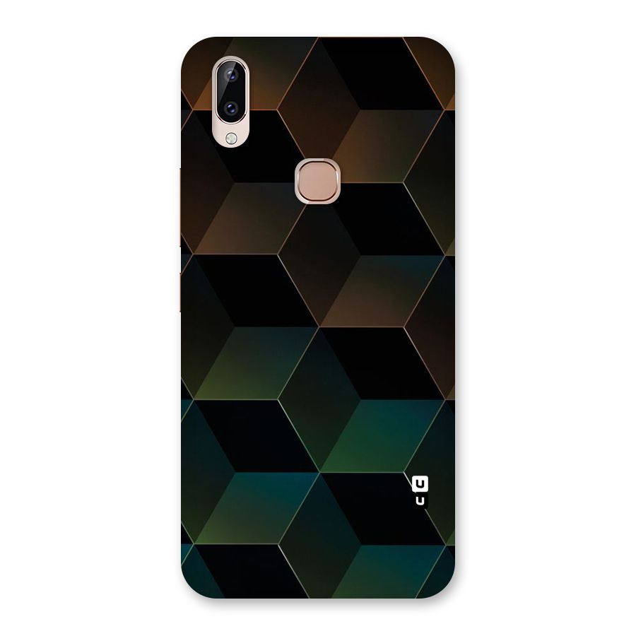Hexagonal Design Back Case for Vivo Y83 Pro