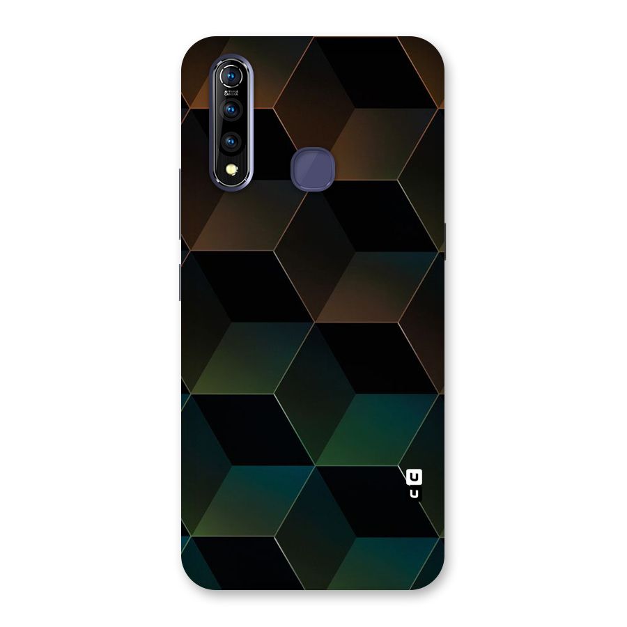 Hexagonal Design Back Case for Vivo Z1 Pro