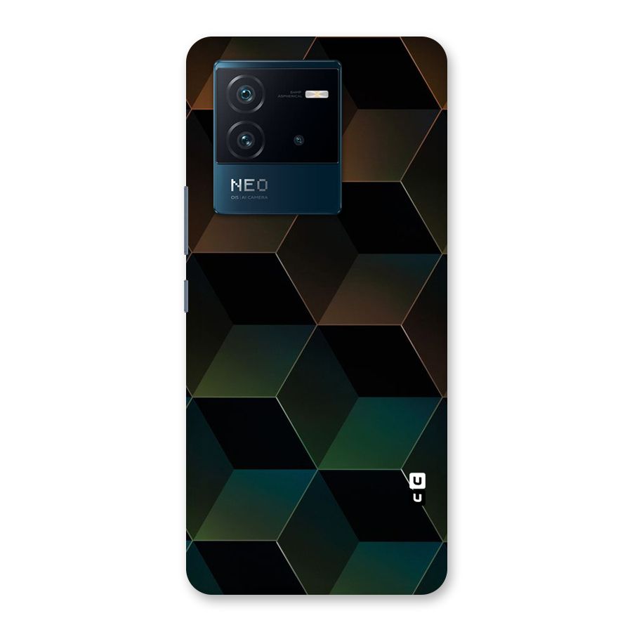 Hexagonal Design Back Case for Vivo iQOO Neo 6 5G