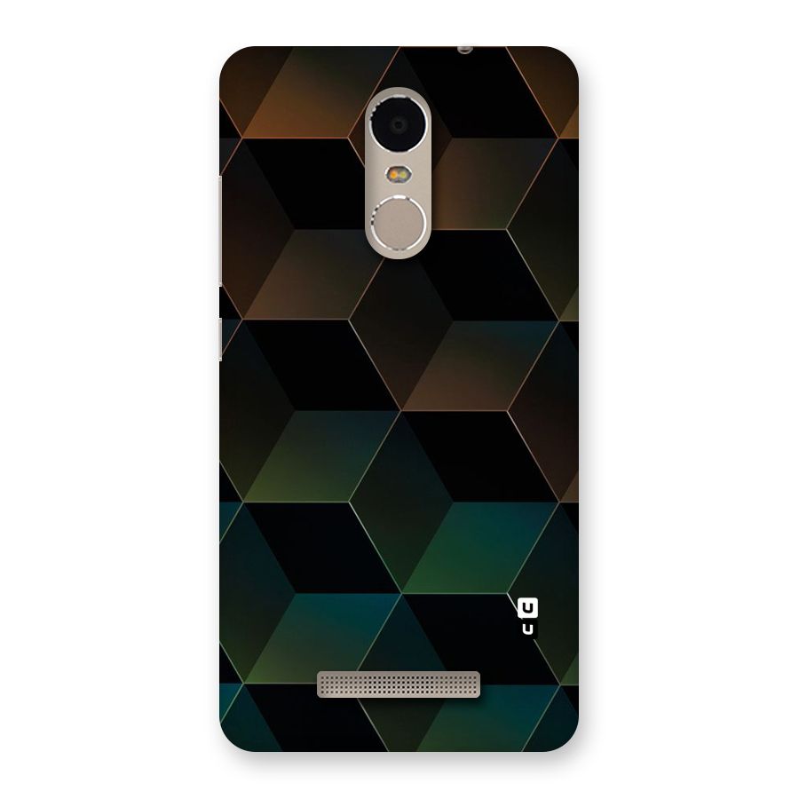Hexagonal Design Back Case for Xiaomi Redmi Note 3