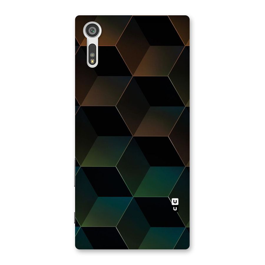 Hexagonal Design Back Case for Xperia XZ