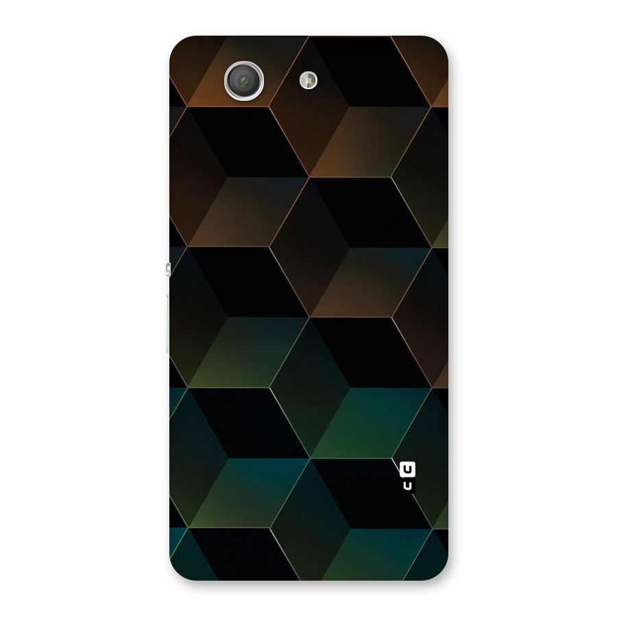 Hexagonal Design Back Case for Xperia Z3 Compact