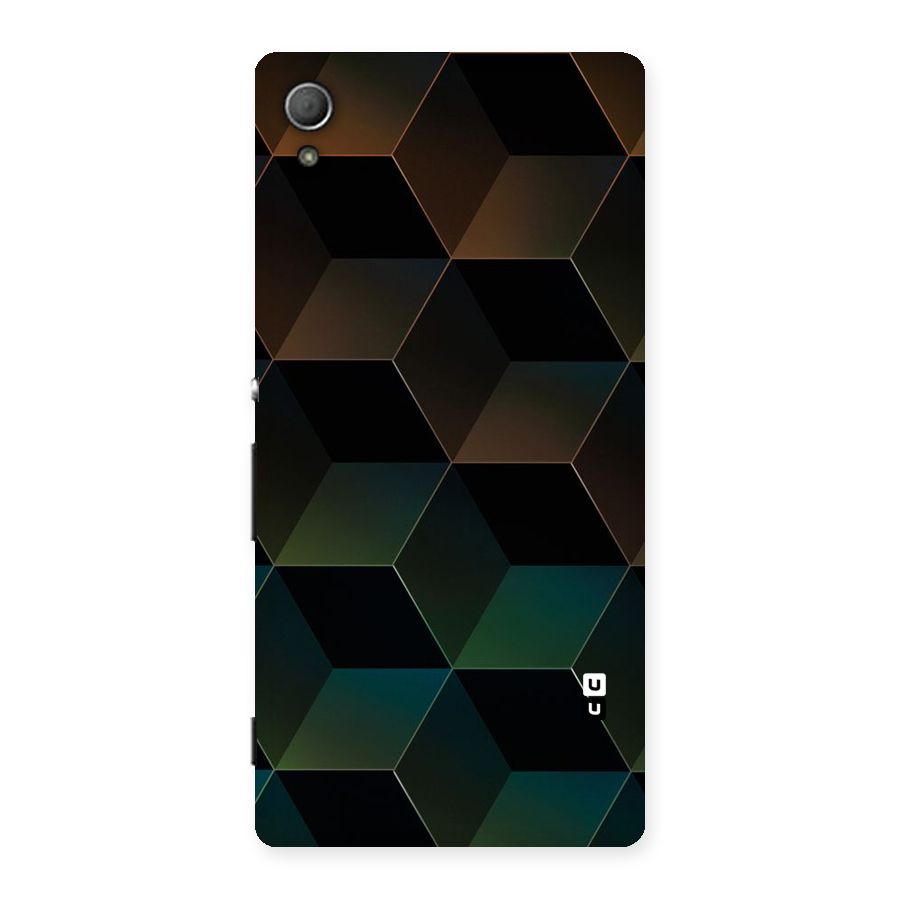 Hexagonal Design Back Case for Xperia Z4