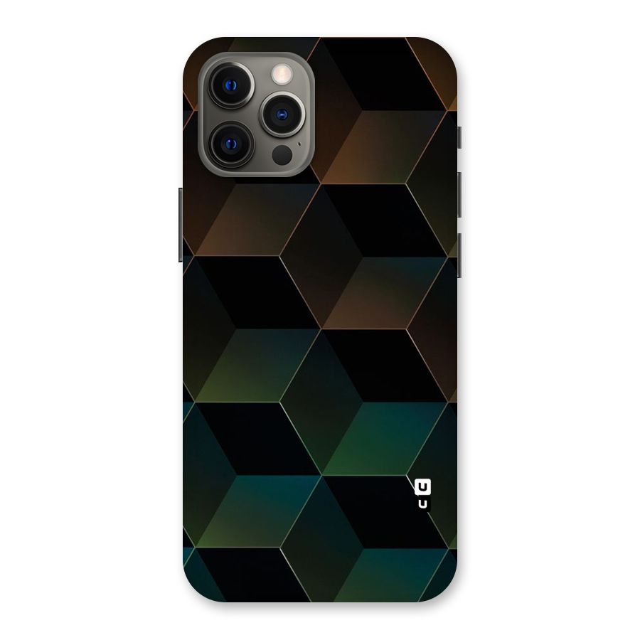 Hexagonal Design Back Case for iPhone 12 Pro Max