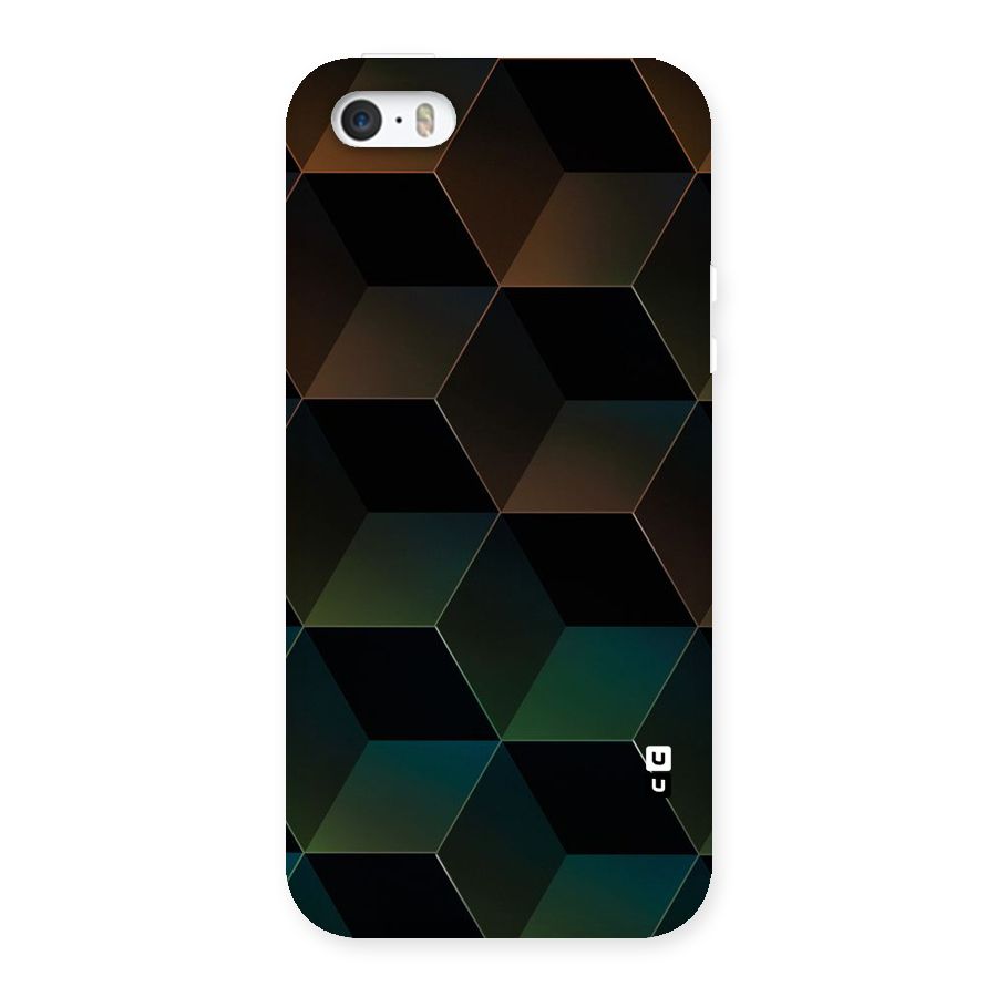 Hexagonal Design Back Case for iPhone 5 5S